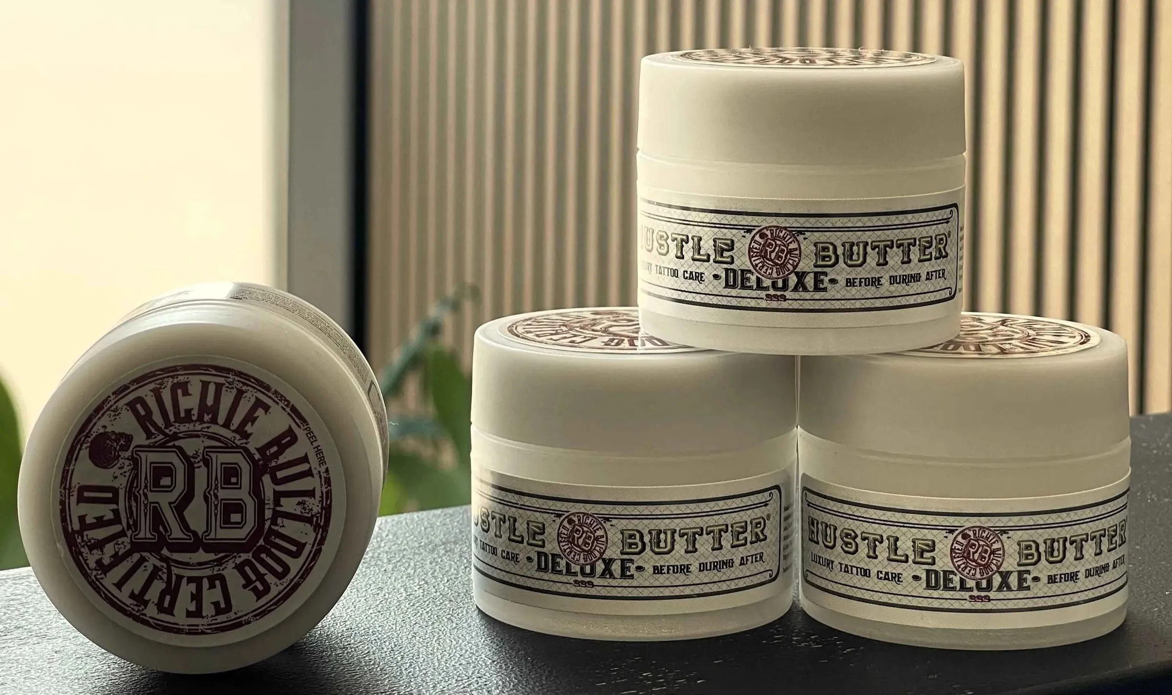 Hustle Butter Deluxe — anbefalet aftercare-creme